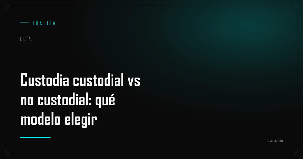 Un juego de llaves privadas en manos del usuario final y no de la plataforma, ilustrando el control no custodial