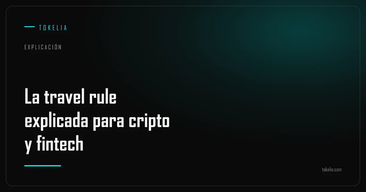 Datos del originador y del beneficiario viajando junto a una transferencia cripto entre dos instituciones reguladas